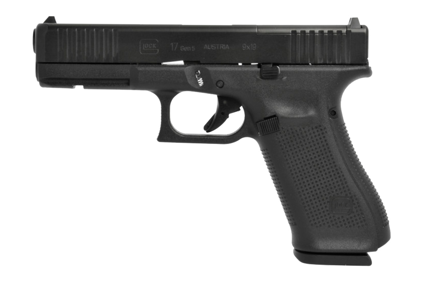 Glock 17 Gen5 9mm Mos Full Size Pistol With Front Serrations Le Vance Outdoors 8015